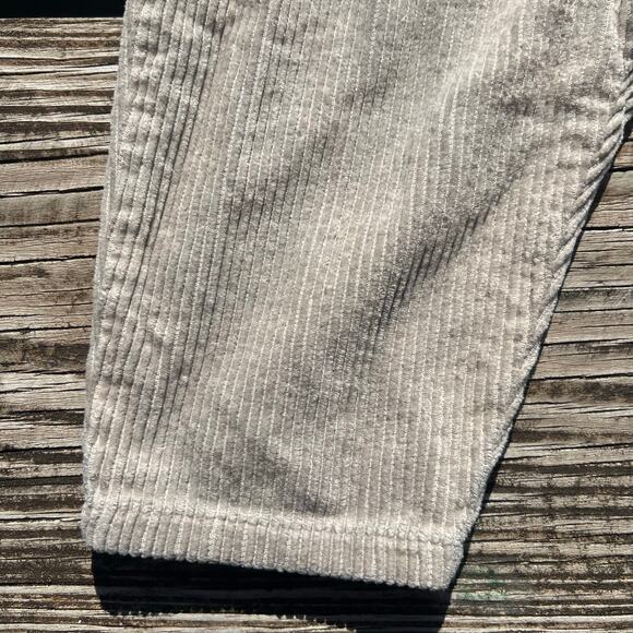 Vintage Corduroy Heart Overalls 2T | Retro Beige Toddler Jumper Cottagecore Baby - Picture 10 of 11